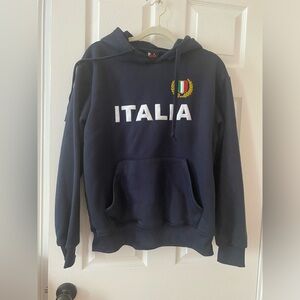 Like new Italia navy hoodie